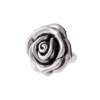 Rosenring klein - Silberring 925/Sterling Rose Antik