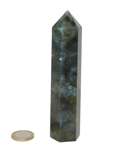 Labradorit Kristallspitze / Obelisk 188g