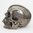 Kupfer Pyrit Totenkopf Skull - 3814g